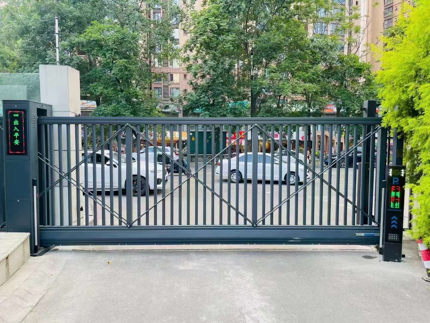 金坛区电动伸缩门